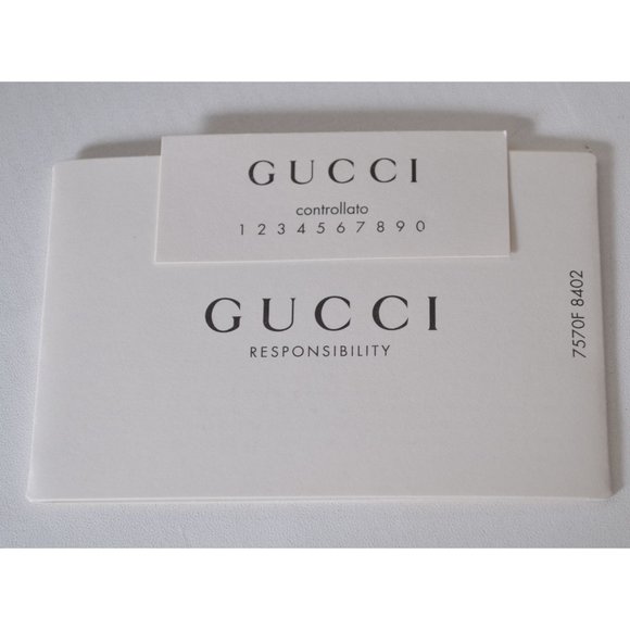 New Gucci Kids JUNIOR Logo Print Pebbled Leather Backpack Purse W/Pouch - Picture 12 of 12